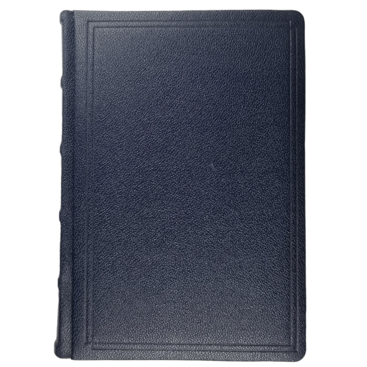 Acar Quimpir Defter 14,3*20,5 cm Sert Kapak Hakiki Deri Çizgili Kenar Yaldız Boyamalı Defter