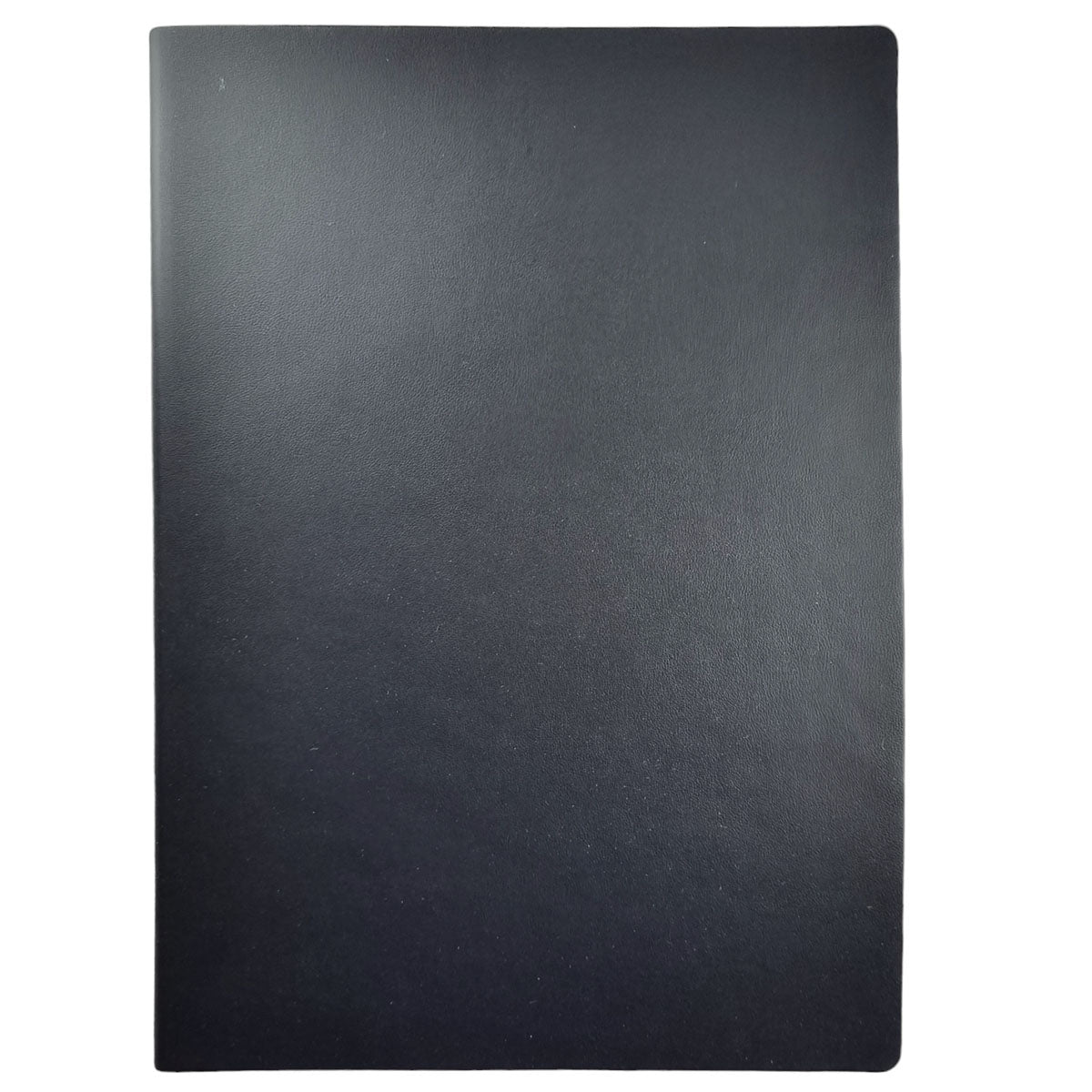 Acar Termo Deri Baskısız Esnek Kapaklı Yan Kenar Boyamalı 21*30 cm 128 Sayfa Dot(Noktalı) Planner Defter Siyah-Kırmızı