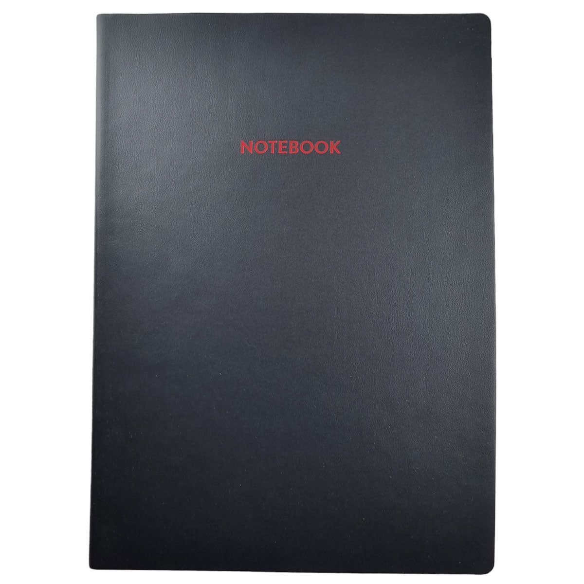 Acar Termo Deri Esnek Kapaklı  21*30 cm 128 Sayfa Dot(Noktalı) Tarihsiz Planner Defter Siyah-Kırmızı