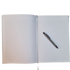 Acar Termo Deri Esnek Kapak 21*30 cm 128 Sayfa 1.Hamur 100 gr Kareli Defter