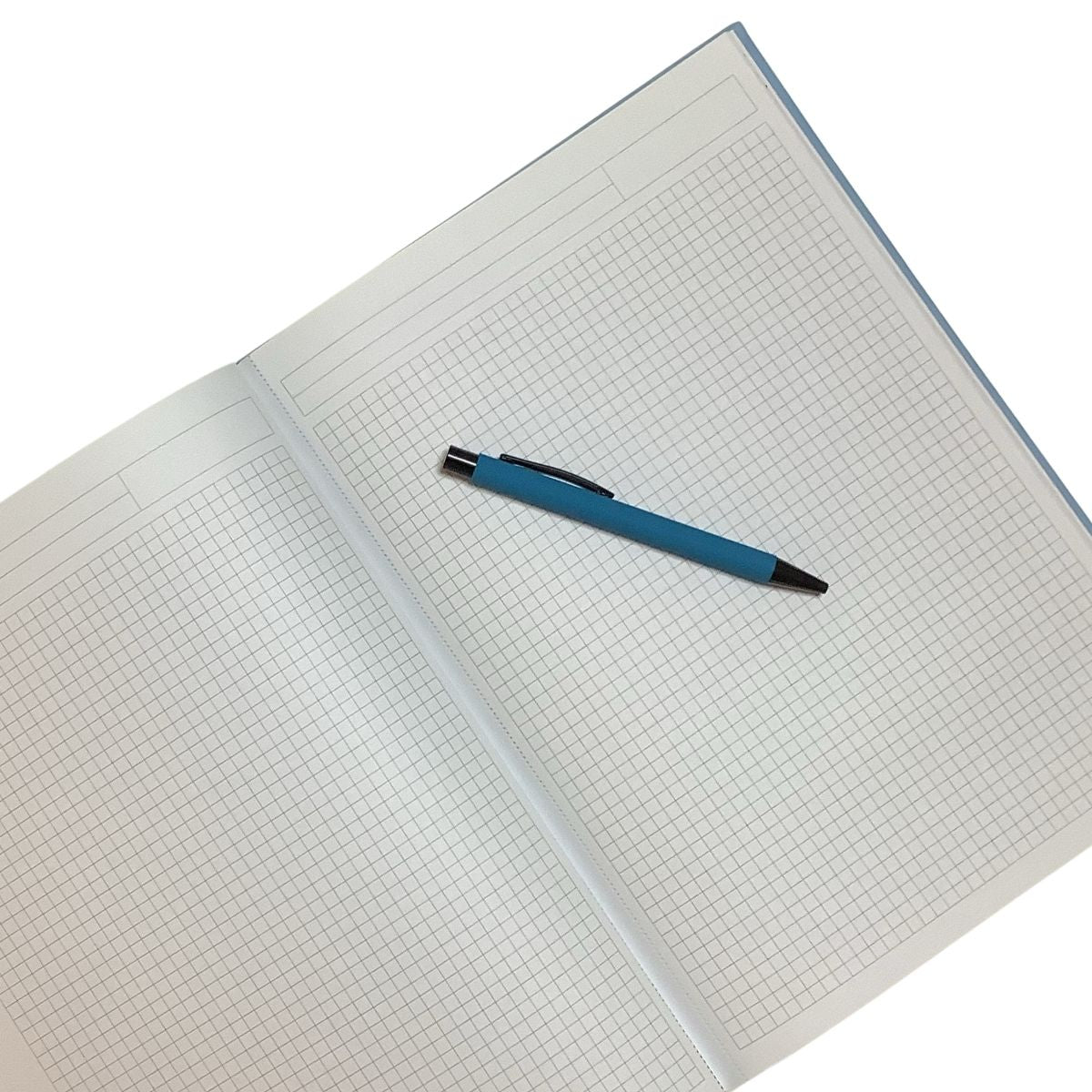 Acar Termo Deri Esnek Kapaklı  21*30 cm 128 Sayfa Çizgili-Kareli-Dot-Çizgisiz Sayfalı Defter Mavi