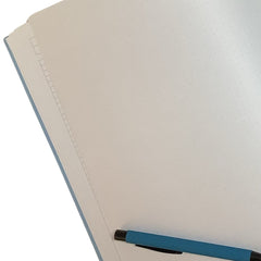 Acar Termo Deri Esnek Kapaklı  21*30 cm 128 Sayfa Çizgili-Kareli-Dot-Çizgisiz Sayfalı Defter Mavi