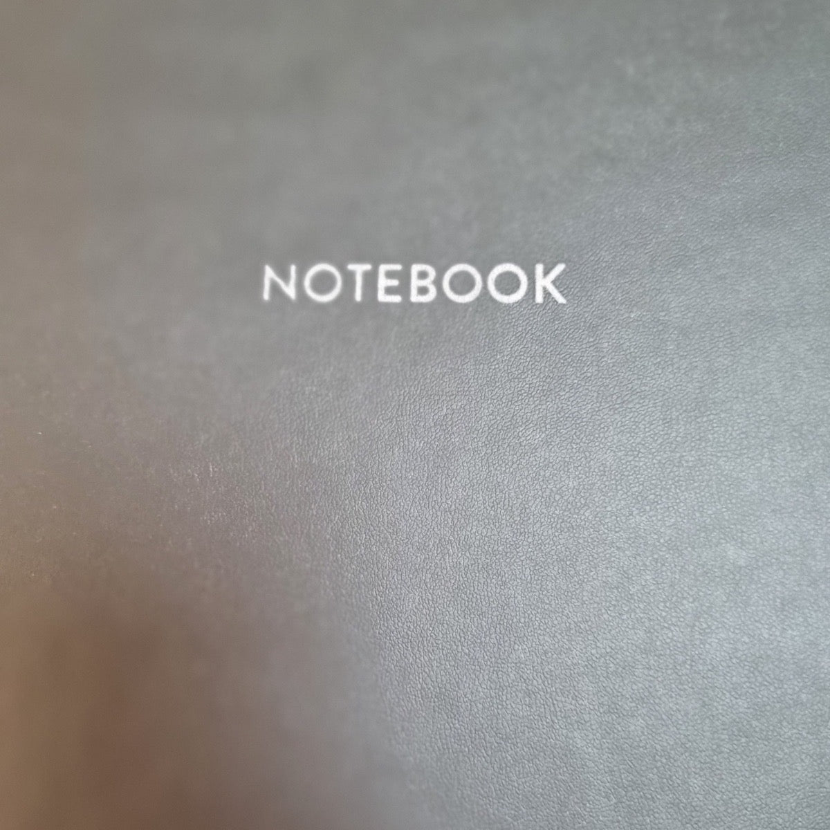 Acar Termo Deri Esnek Kapaklı  21*30 cm 128 Sayfa Dot(Noktalı) Tarihsiz Planner Defter Siyah-Gri