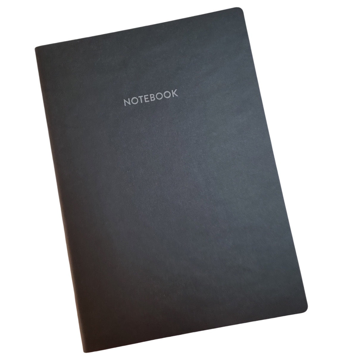 Acar Termo Deri Esnek Kapaklı  21*30 cm 128 Sayfa Dot(Noktalı) Tarihsiz Planner Defter Siyah-Gri
