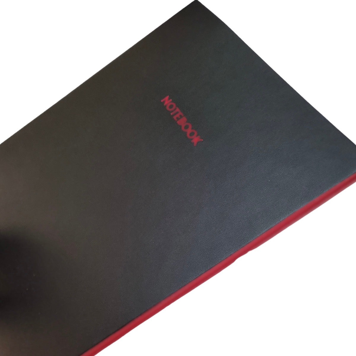 Acar Termo Deri Esnek Kapaklı  21*30 cm 128 Sayfa Dot(Noktalı) Tarihsiz Planner Defter Siyah-Kırmızı