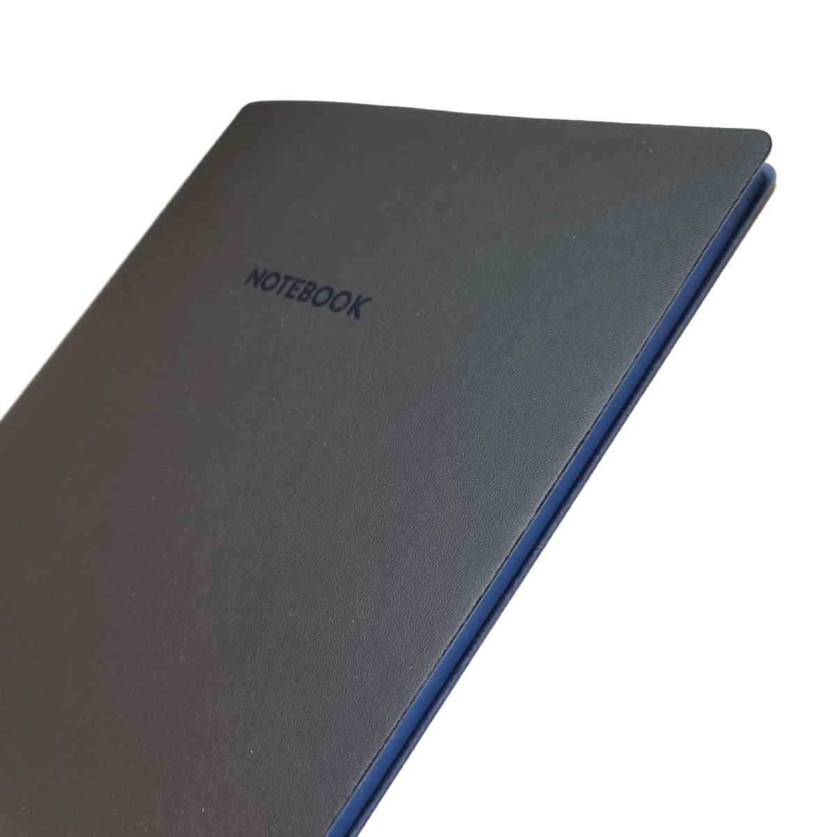 Acar Termo Deri Esnek Kapaklı  21*30 cm 128 Sayfa Dot(Noktalı) Tarihsiz Planner Defter Siyah-Mavi