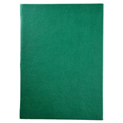 Acar Termo Deri Esnek Kapaklı 10,5*15 cm 160 Sayfa Kareli Defter Yeşil