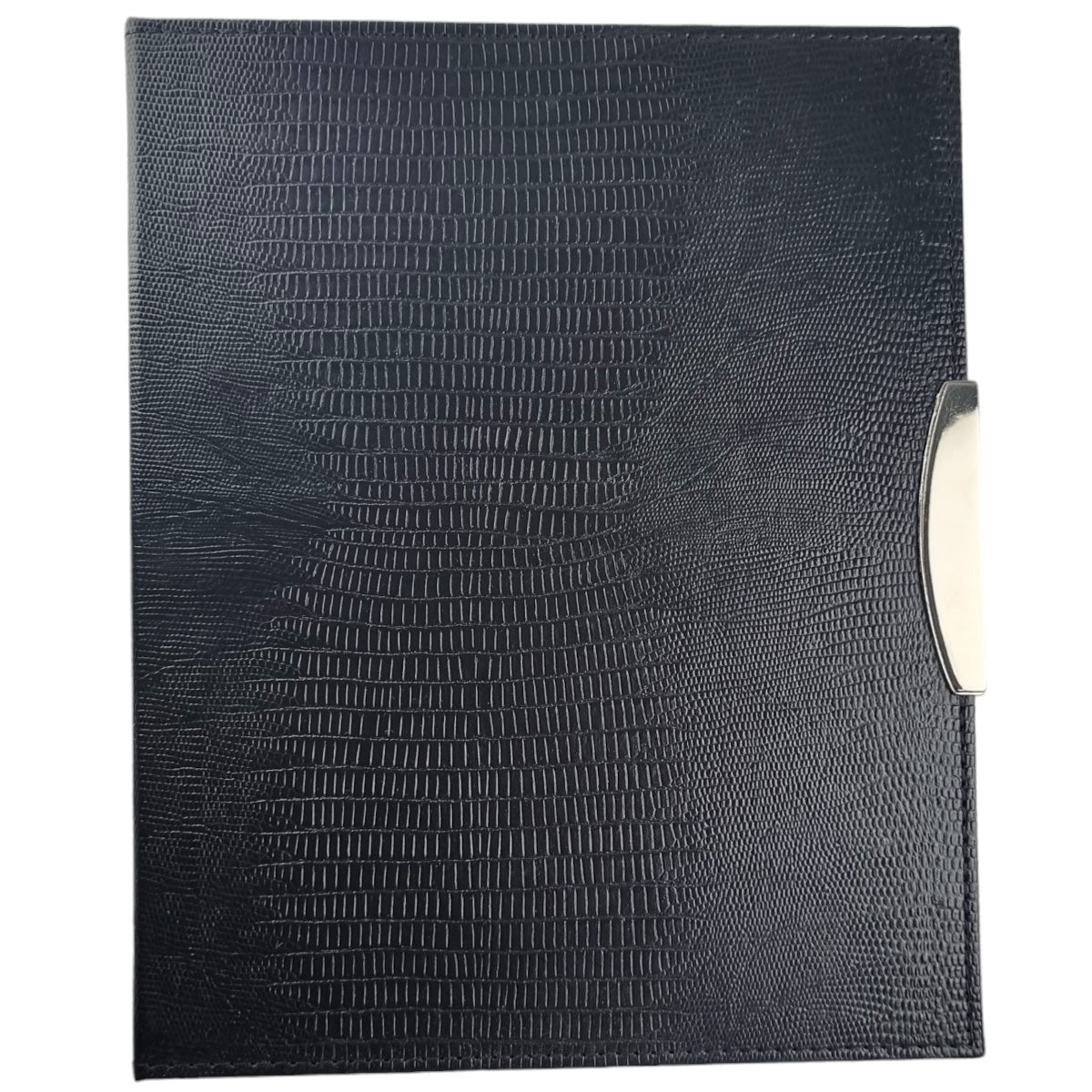 Acar Zara Termo Deri Metal Aksesuarlı 18,5*23 Cm 240 Sayfa Tarihsiz Planlayıcı Organizer Siyah