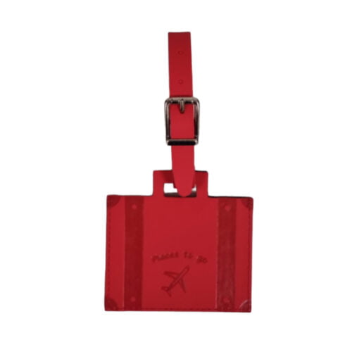 Giza bagajetiketi kırmızı on