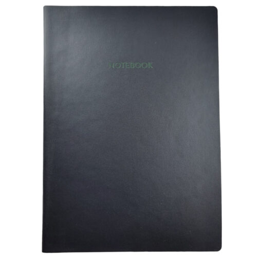 siyah-yeşil defter baskılı